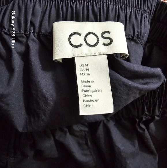 COS Navy Maxi Skirt and Shirt Set. Size 14. - Picture 5 of 11